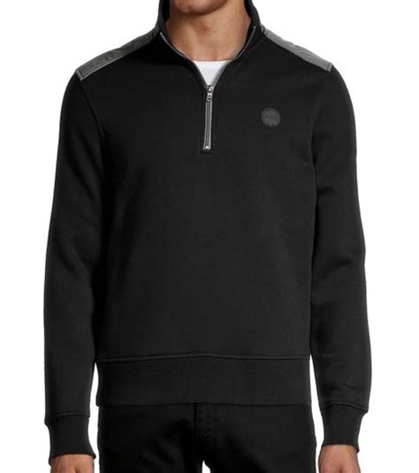 michael kors quarter zip pullover